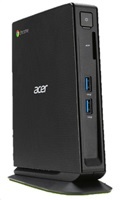 ACER PC Chromebox (CXI2) - Celeron 3215U@1.7GHz, 4GB, 32SSD, Intel HD, čt.pk, DP, HDMI, Wi-Fi, VESA, Google Chrome OS