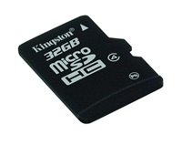 Kingston 32GB Micro SecureDigital (SDHC) Card, Class 4 - pouze karta